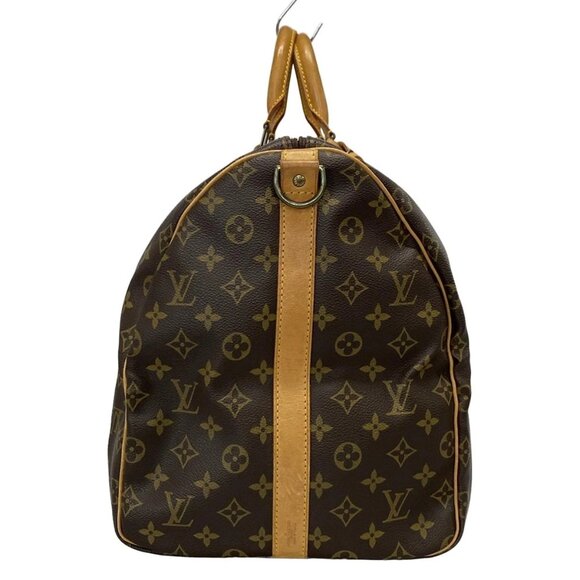 LOUIS VUITTON Keepall Bandouliere 55 Monogram Boston Bag 860-072725 - Picture 4 of 14